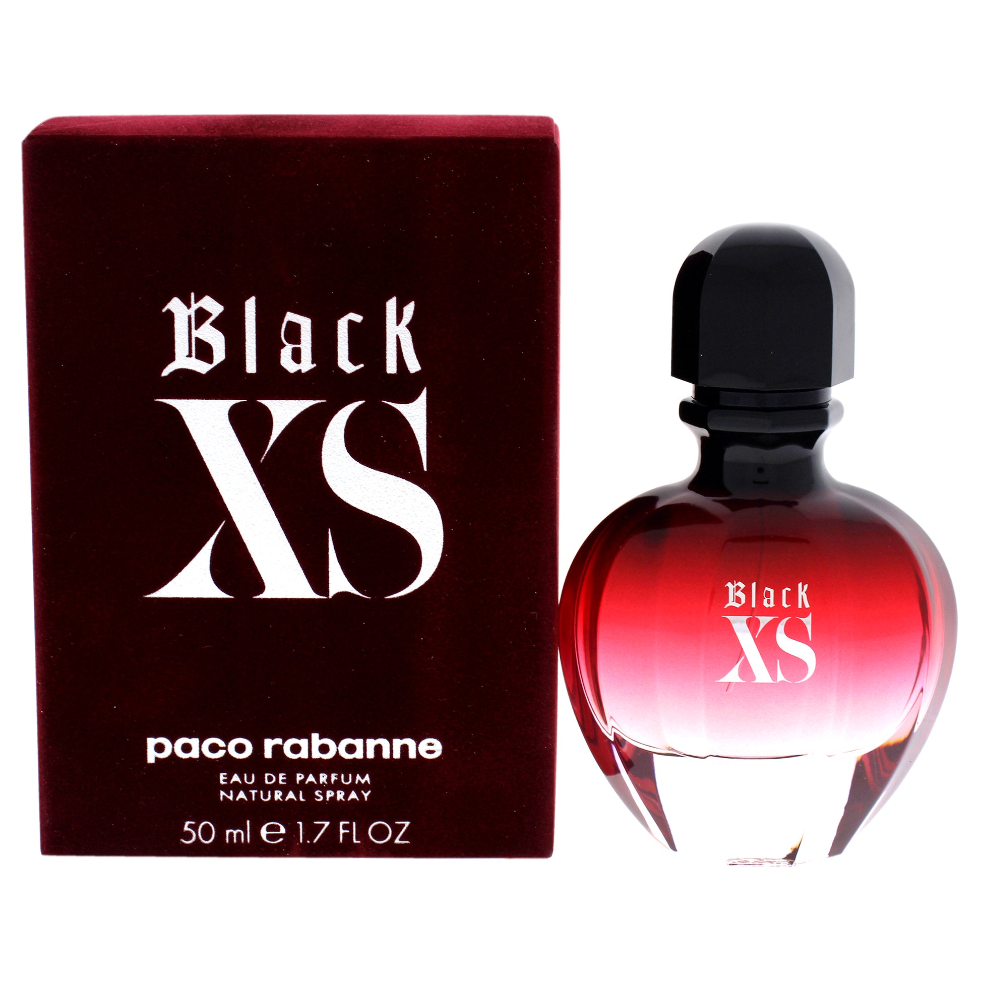 Black XS by Paco Rabanne for Women - 1.7 oz EDP Spray