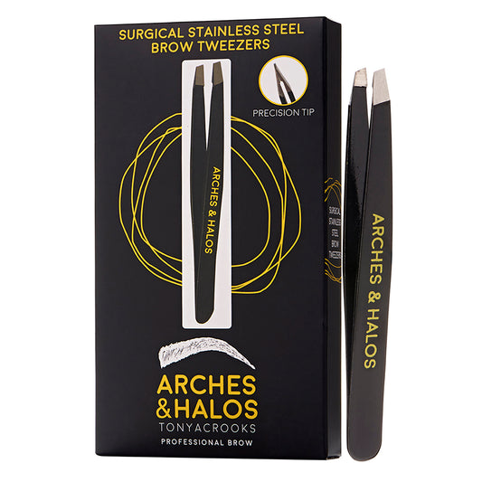 Surgical Stainless Steel Brow Tweezers