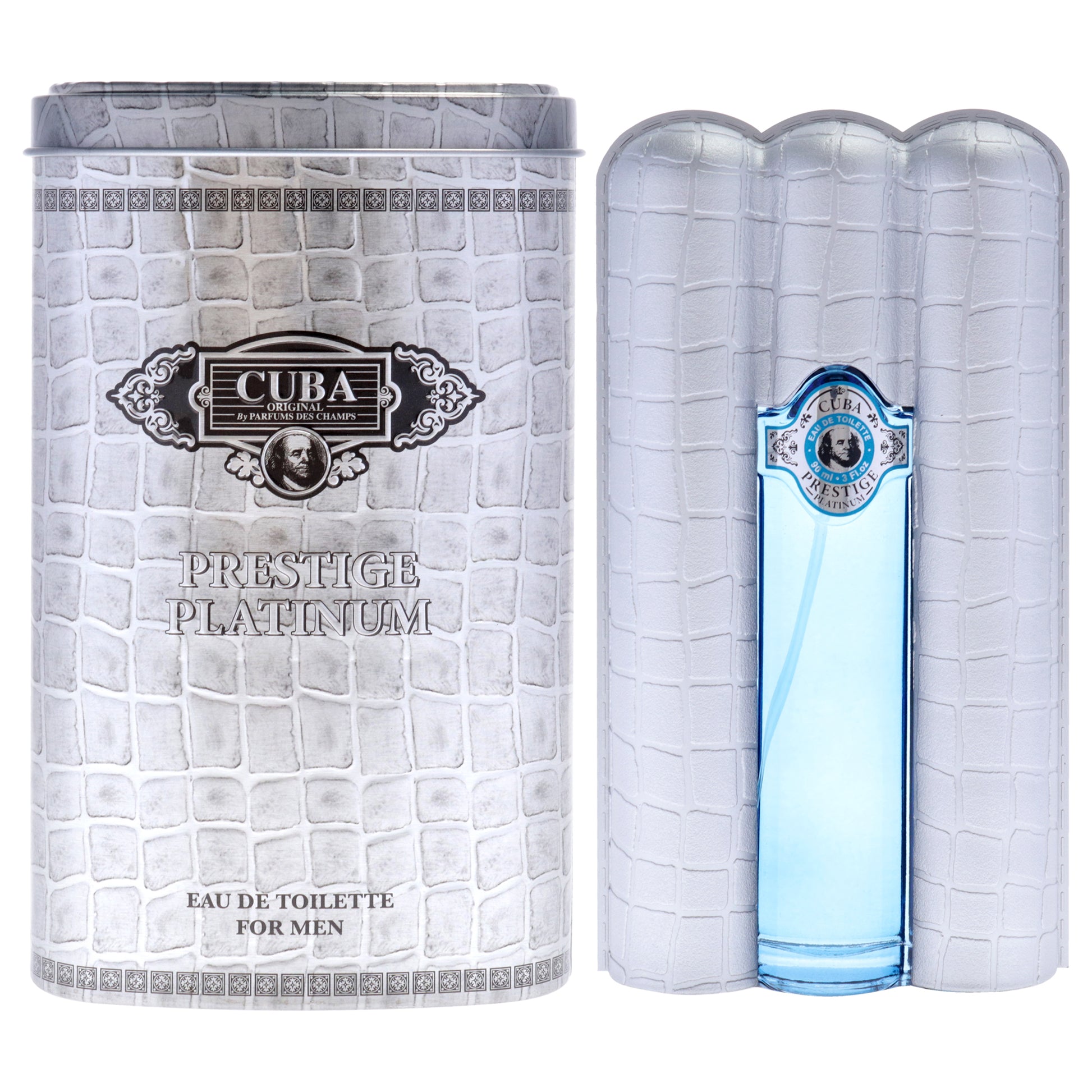 Cuba Cuba Prestige Platinum Men EDT Spray