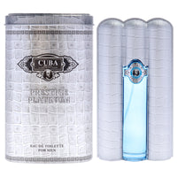 Cuba Cuba Prestige Platinum Men EDT Spray
