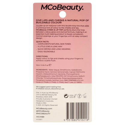 Cheek and Lip Tint Makeup