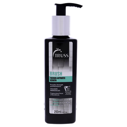Brush Thermo-Activated Keratin