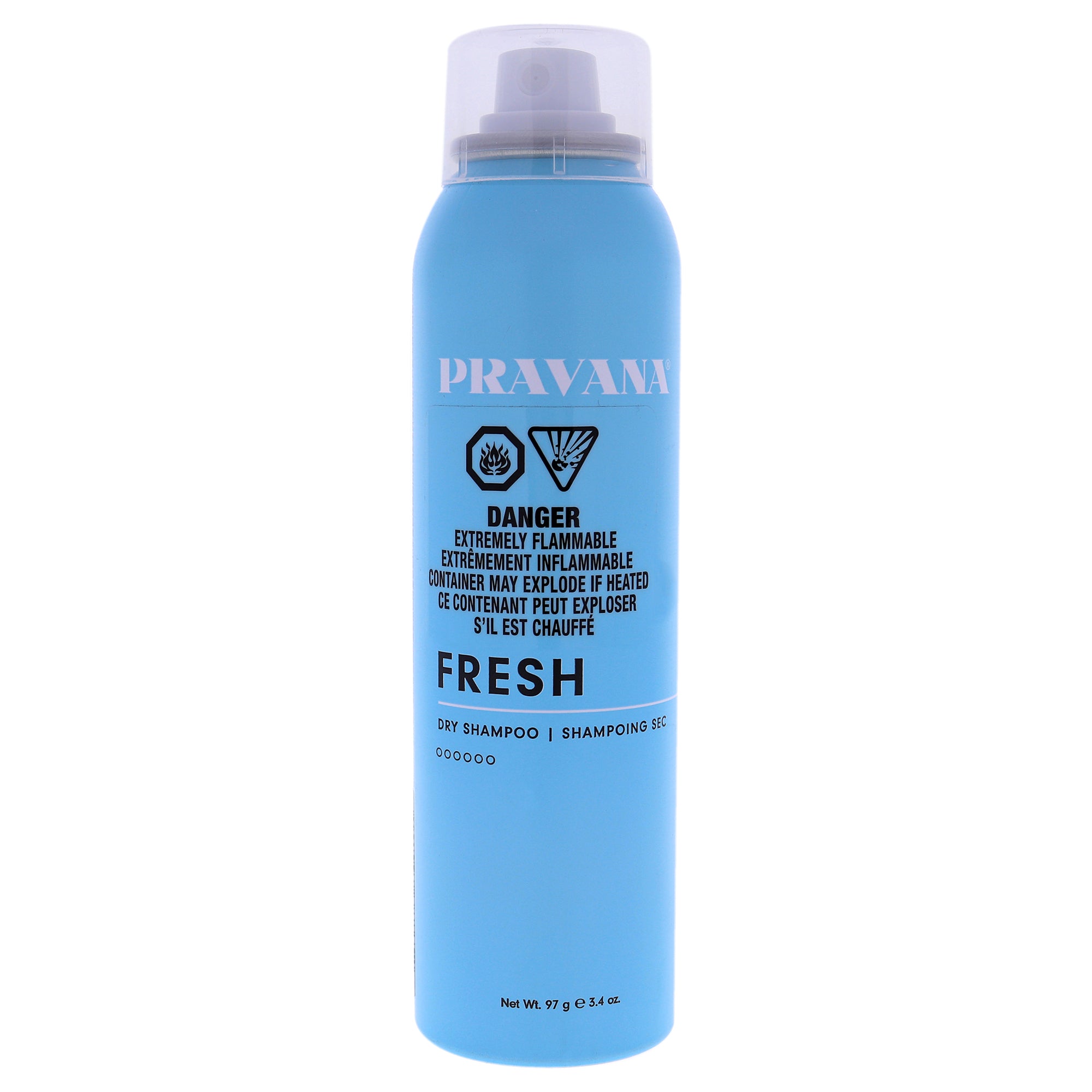 Fresh Dry Shampoo by Pravana for Unisex 3.4 oz Dry Shampoo