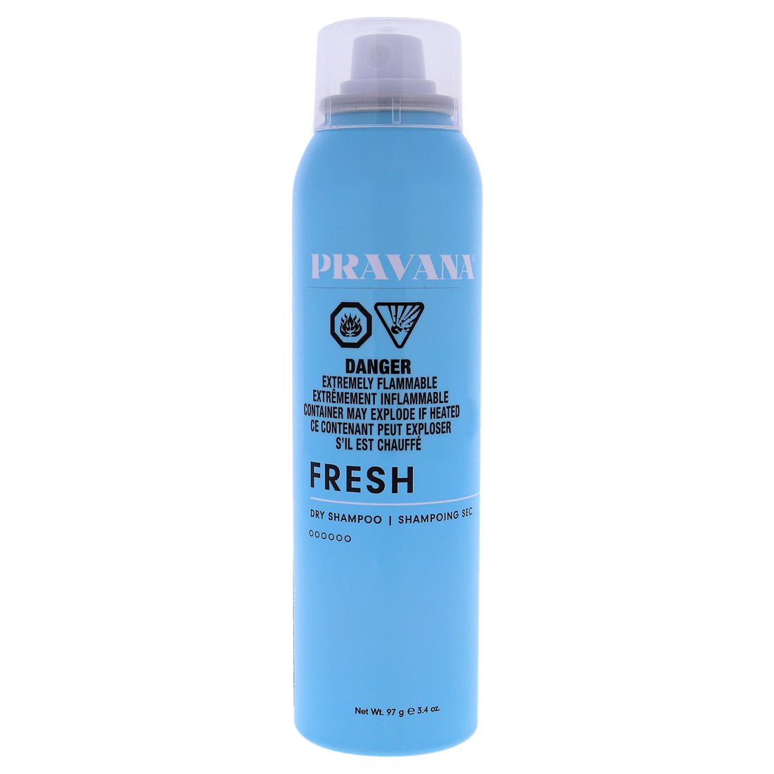 Fresh Dry Shampoo by Pravana for Unisex 3.4 oz Dry Shampoo