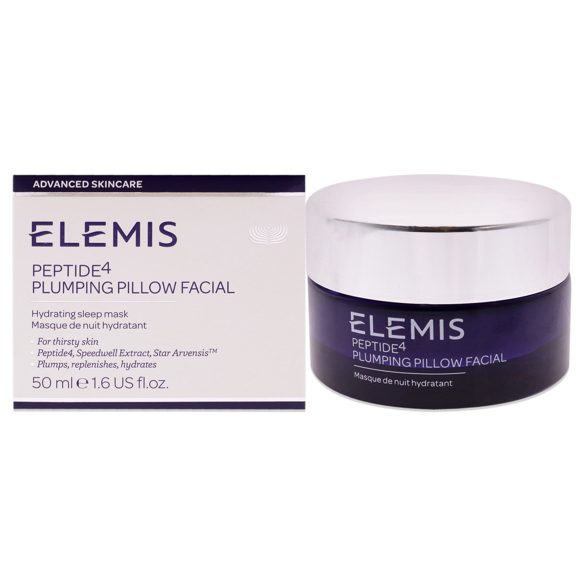 Peptide4 Plumping Pillow Facial by Elemis for Unisex - 1.7 oz Mask