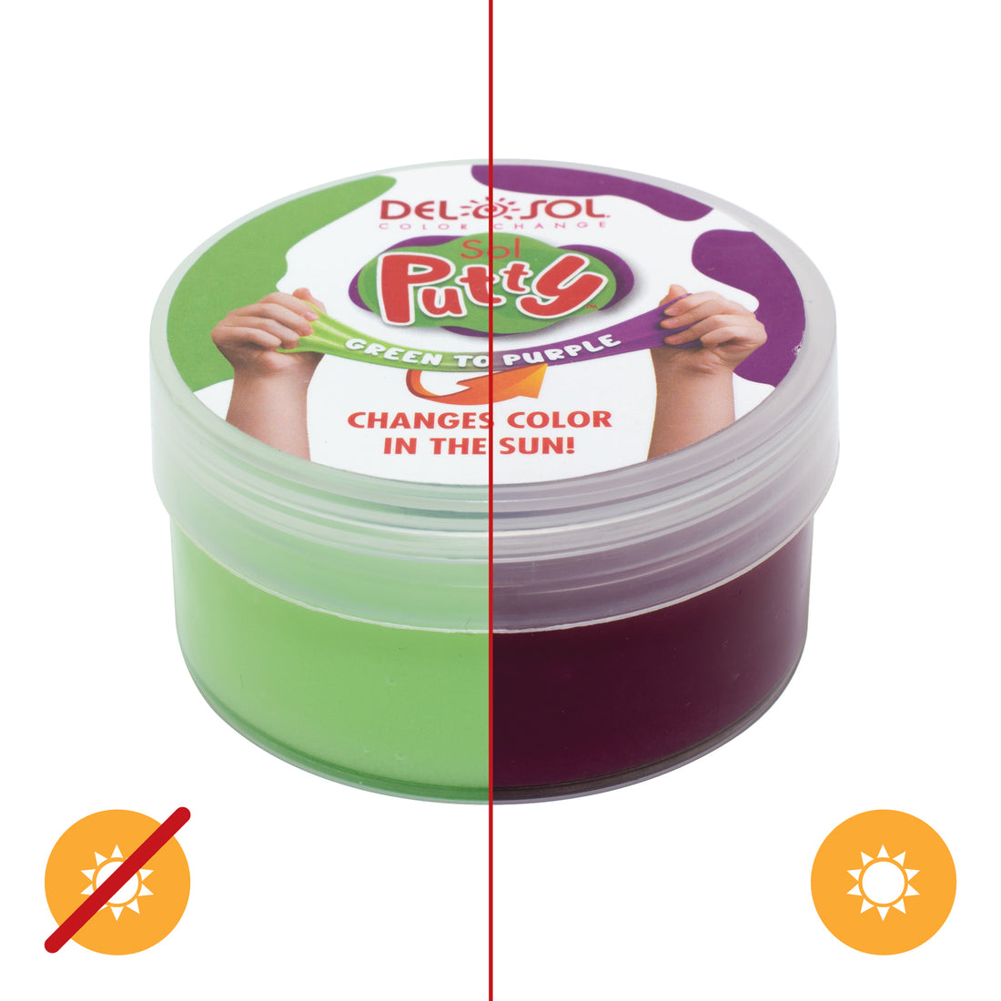 DelSol Color-Changing Sol Putty