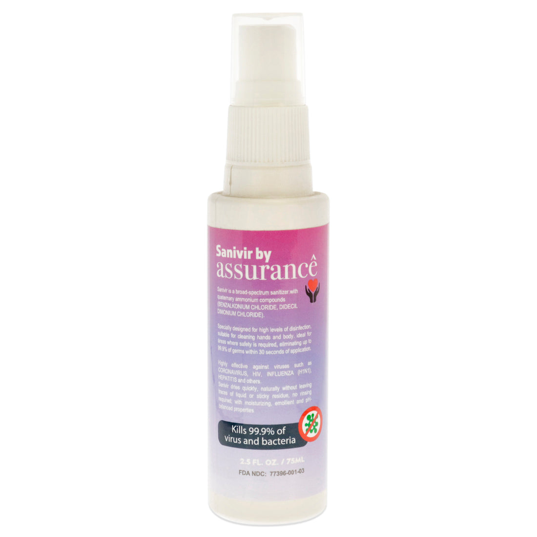 Assurance Sanivir Hand Sanitizer Solution