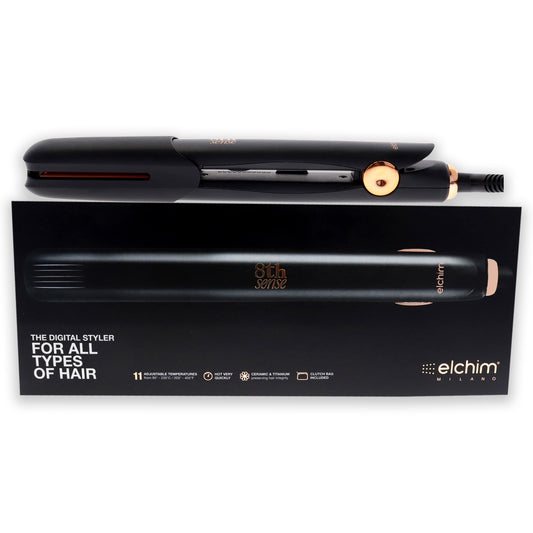 8th Sense Styler 1 Inch Flat Iron, Clutch Bag