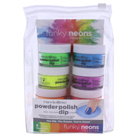 Pro Powder Polish Nail Colour Dip System - Funky Neons