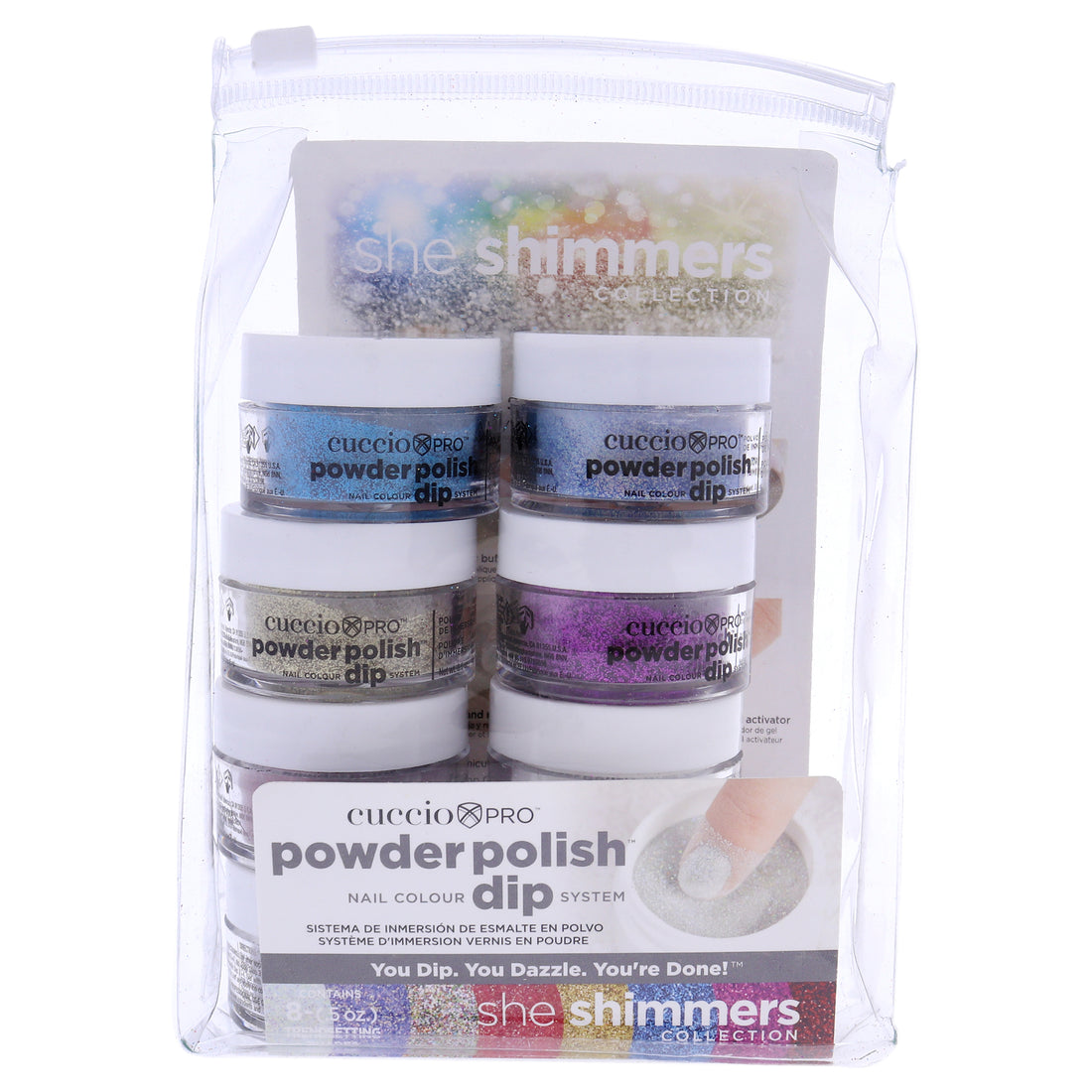 Pro Powder Polish Nail Colour Dip System - She Shimmer