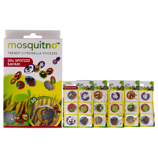 Spotz Safari Stickers by Mosquitno for Kids - 5 Pc Sticker