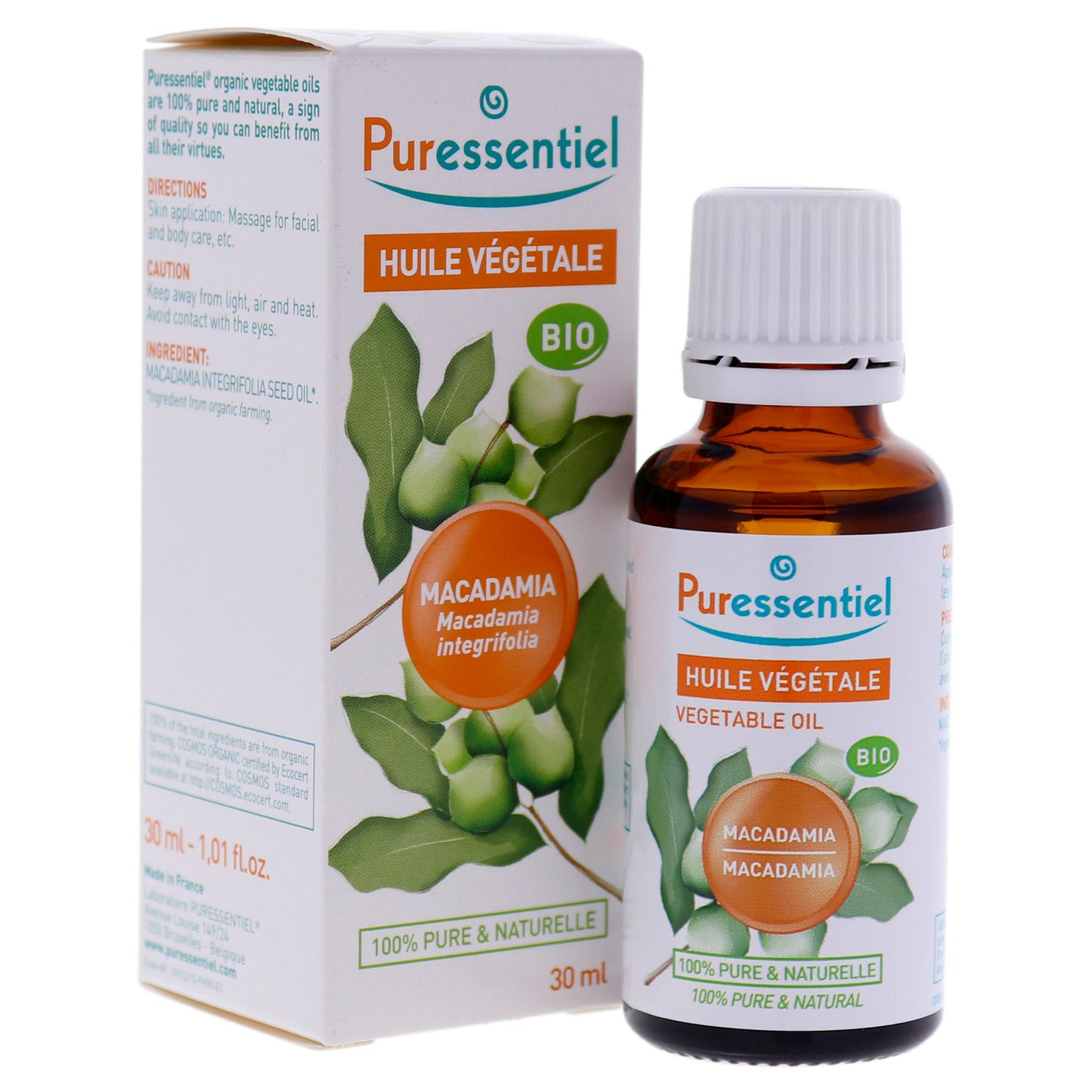 Organic Vegetable Oil - Macadamia