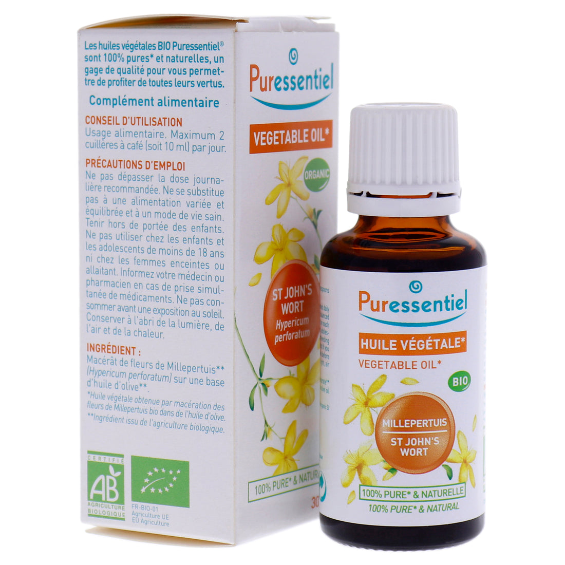 Organic Vegetable Oil - St Johns Wort