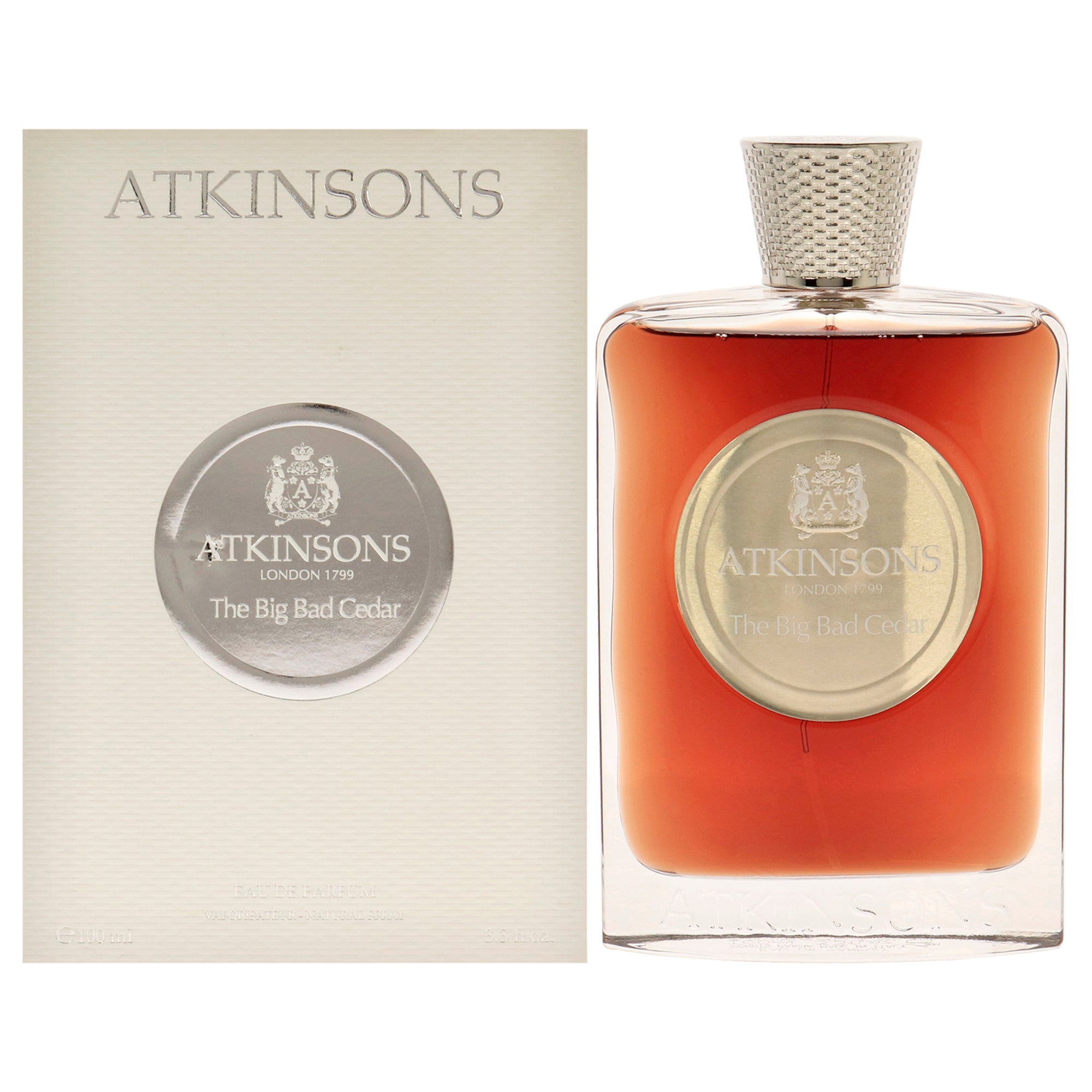 The Big Bad Cedar by Atkinsons for Unisex - 3.3 oz EDP Spray