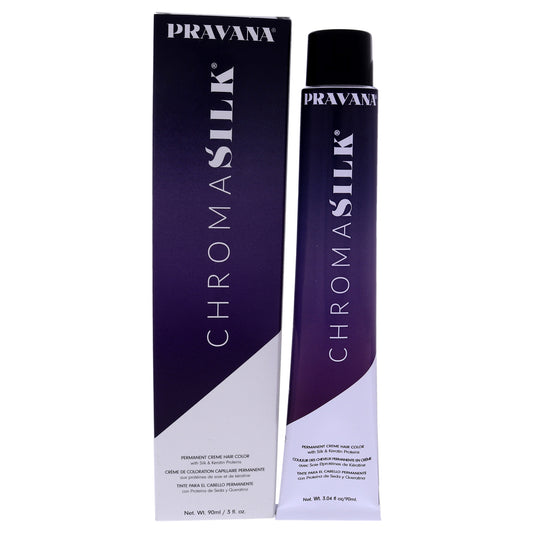 ChromaSilk Creme Hair Color - 4.52 Mahogany Beige Brown by Pravana for Unisex - 3 oz Hair Color
