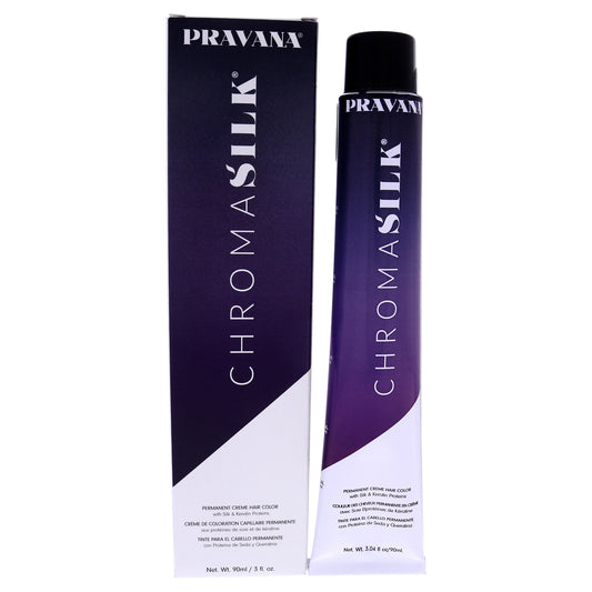 ChromaSilk Creme Hair Color - 4.20 Bright Beige Brown by Pravana for Unisex - 3 oz Hair Color