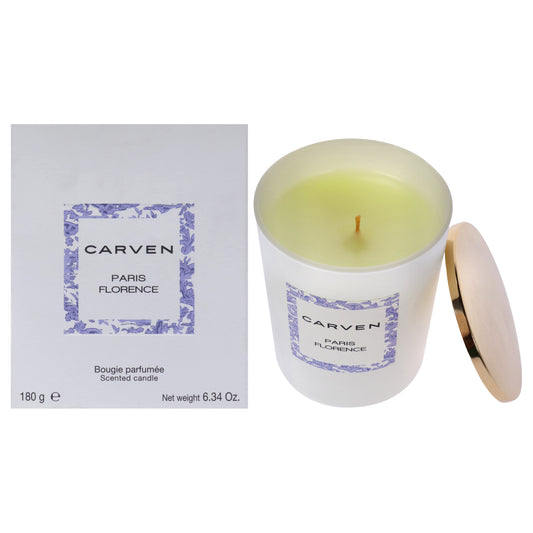 Carven Paris Florence Candle by Carven for Unisex - 6.3 oz Candle