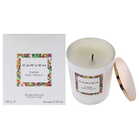 Carven Paris Sao Paola Candle by Carven for Unisex - 6.3 oz Candle