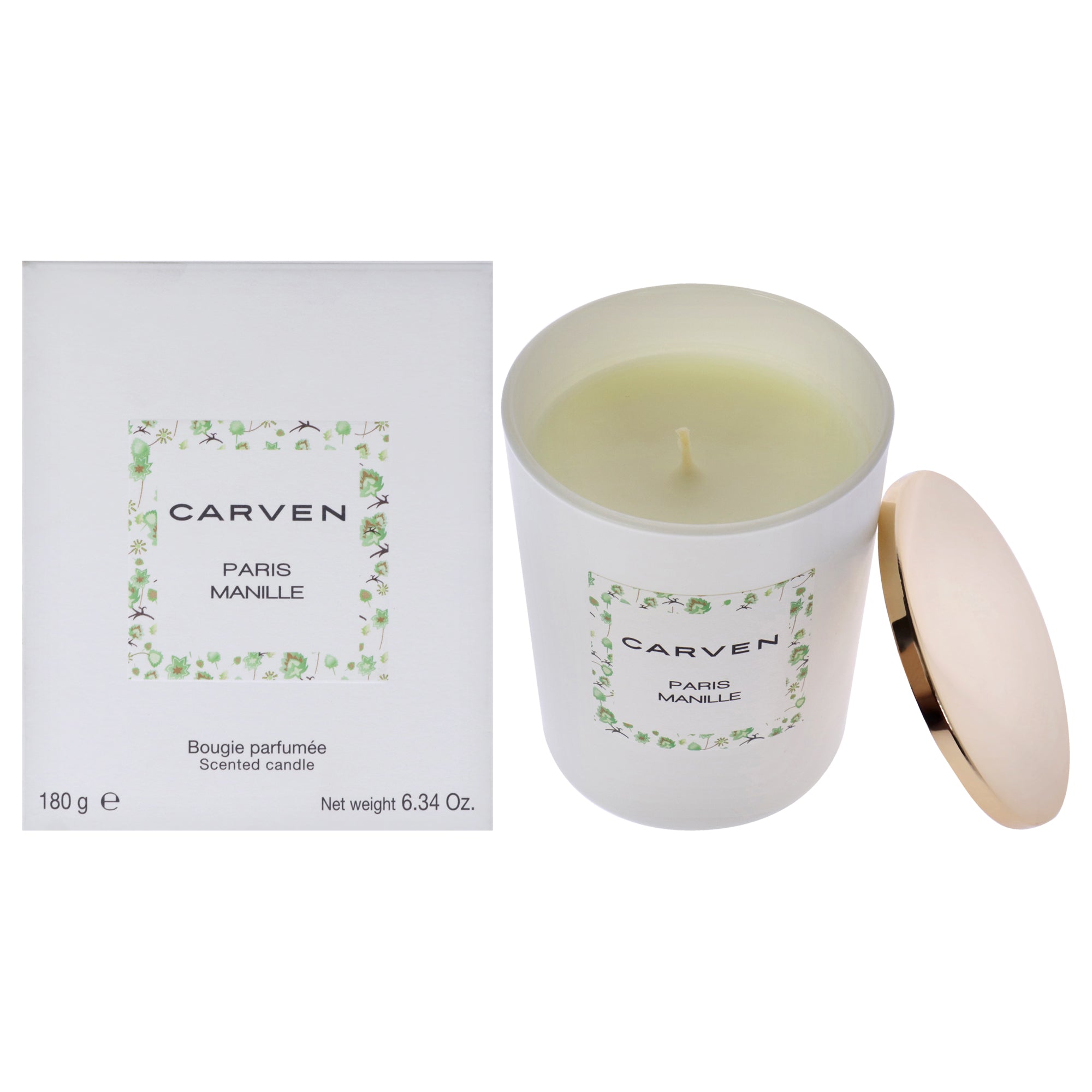 Carven Paris Manille Candle by Carven for Unisex - 6.3 oz Candle