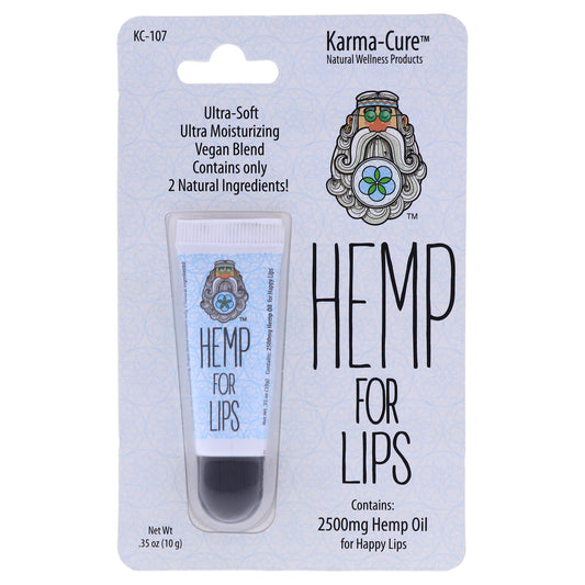 Hemp For Lips by Karma-Cure for Unisex - 0.35 oz Lip Balm