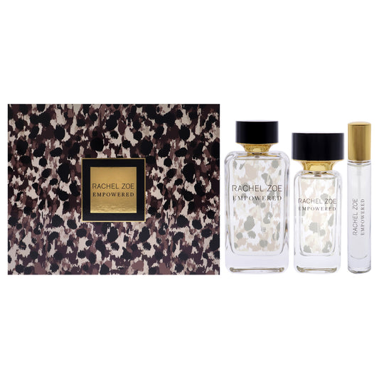 Empowered Value Set by Rachel Zoe for Women - 3 Pc Gift Set 3.4oz EDP Spray, 1oz EDP Spray, 0.34oz EDP Spray