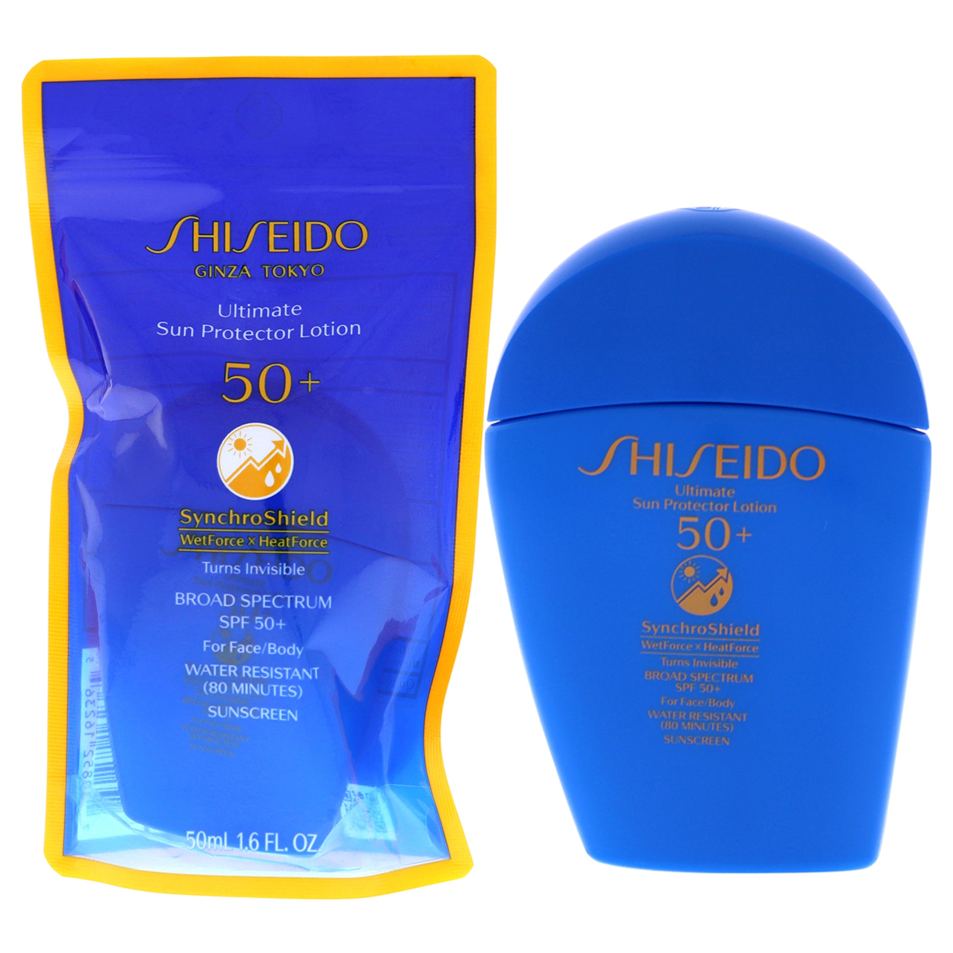 Ultimate Sun Protector Lotion SPF 50 by Shiseido for Unisex - 1.6 oz Sunscreen