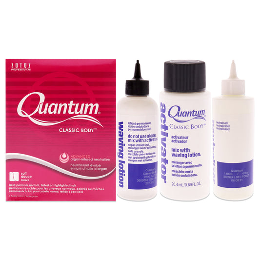Quantum Classic Body Acid Permanent by Zotos for Unisex - 1 Application Treatment