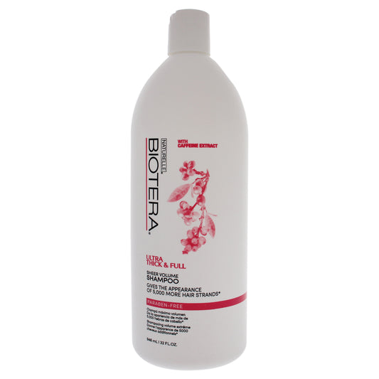Sheer Volume Shampoo by Biotera for Unisex - 32 oz Shampoo
