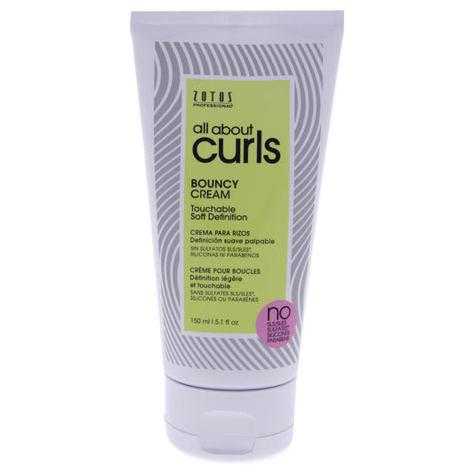 Bouncy Cream by All About Curls for Unisex - 5.1 oz Cream