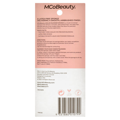 Angled Makeup Blender Sponge