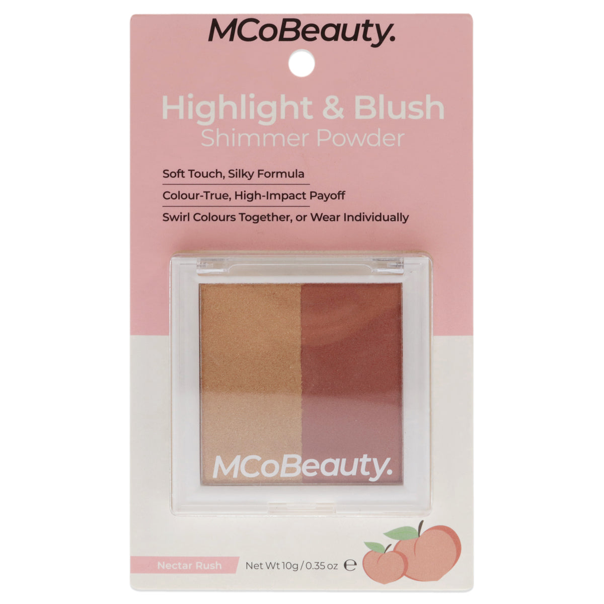 Highlight and Blush Shimmer Powder Makeup