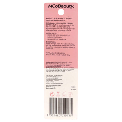 Lipstick Long-Wear Cream Colour