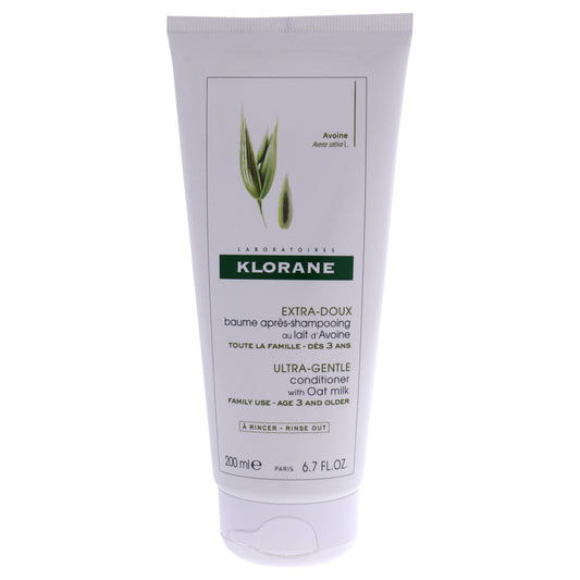 Ultra Gentle Conditioner with Oat Milk by Klorane for Women 6.7 oz Conditioner
