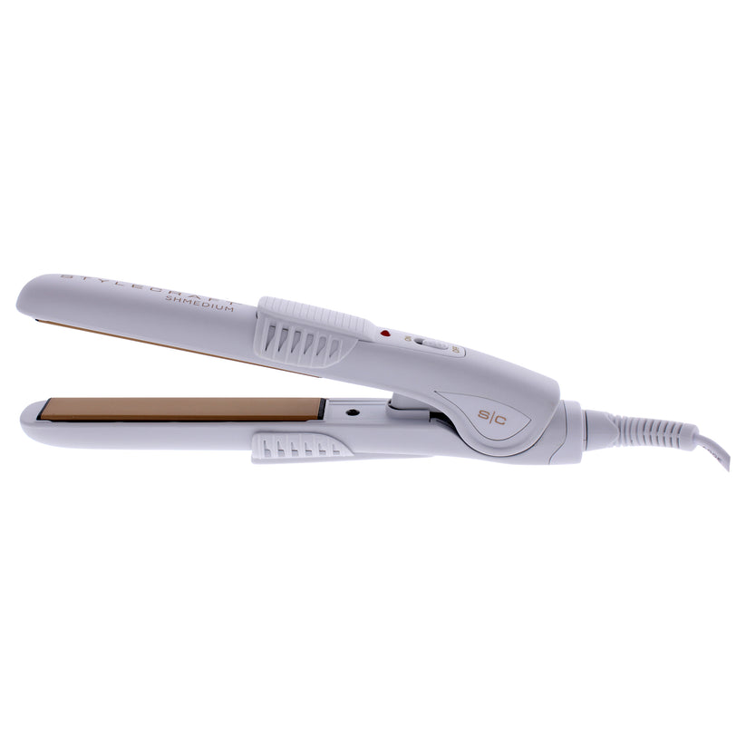 Shmedium Palm-Size Professional Iron Straightener - SCSH58W White by ...