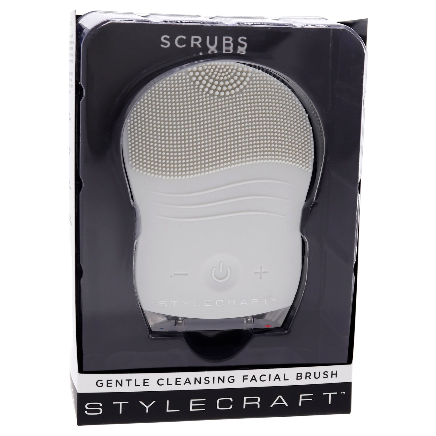 Scrubs Gentle Cleansing Facial Brush - Gray