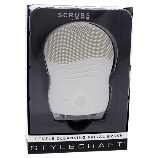 Scrubs Gentle Cleansing Facial Brush - Gray by StyleCraft for Unisex - 1 Pc Brush