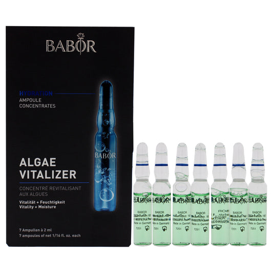 Algae Vitalizer Ampoule Serum Concentrates by Babor for Women 7 x 0.06 oz Serum