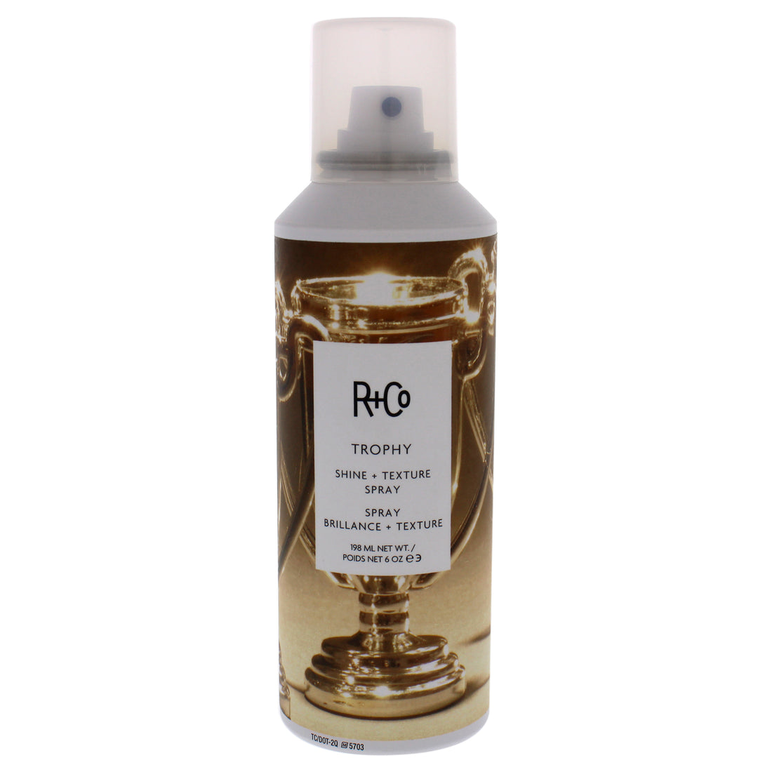 Trophy Shine Plus Texture Spray by R+Co for Unisex - 6 oz Spray