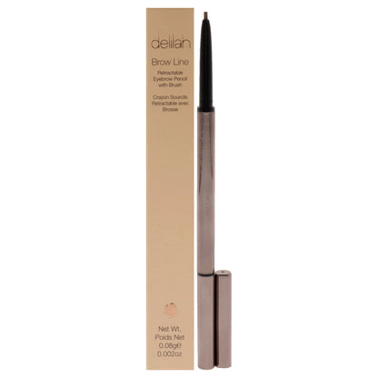 Delilah Brow Line Retractable Eyebrow Pencil With Brush