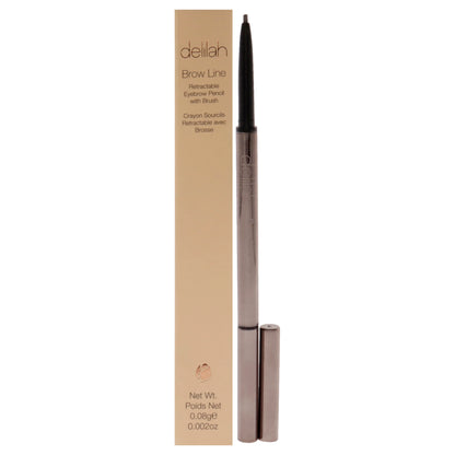 Delilah Brow Line Retractable Eyebrow Pencil With Brush