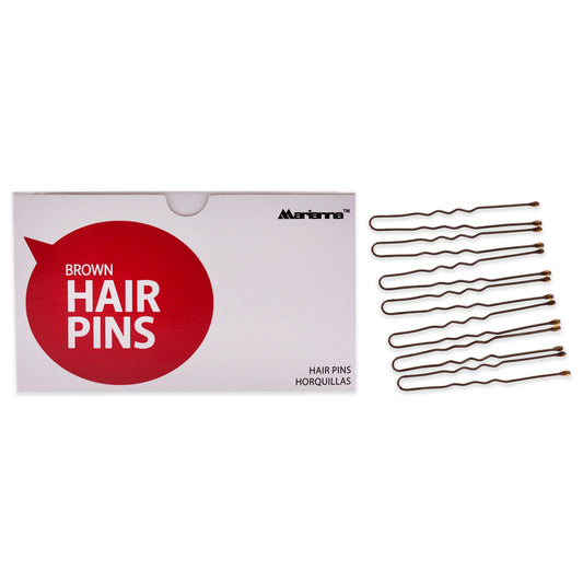 Pro Basic Hair Pins - Brown by Marianna for Women - 1 lb Hair Clips