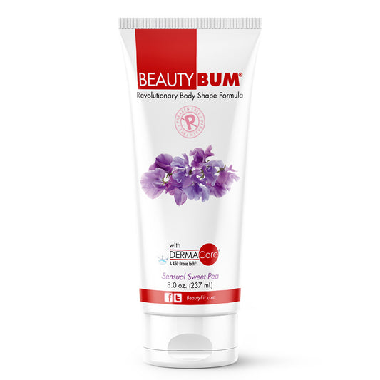 BeautyBum Anti Cellulite Cream - Sensual Sweet Pea by BeautyFit for Women - 8 oz Cream