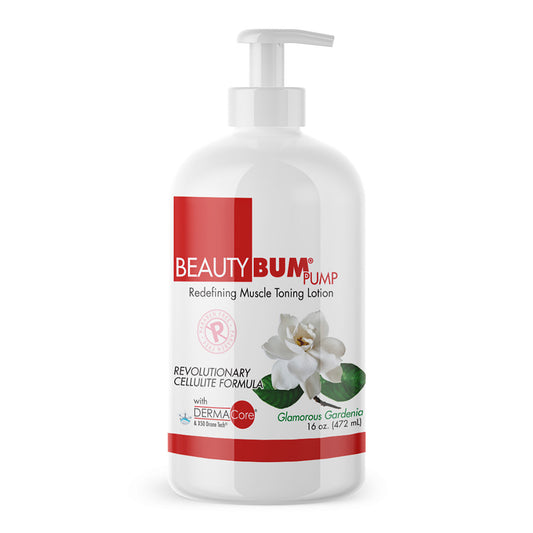 BeautyBum Anti Cellulite Cream - Glamorous Gardenia by BeautyFit for Women - 16 oz Cream
