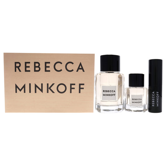 Rebecca Minkoff by Rebecca Minkoff for Women - 3 Pc Gift Set 3.4oz EDP Spray, 1oz EDP Spray, 14ml EDP Spray