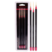 Amazing Shine Professional 3 Piece Nail Art Brush Set