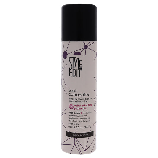 Root Concealer Touch Up Spray - Dark Brown by Style Edit for Unisex - 2 oz Hair Color