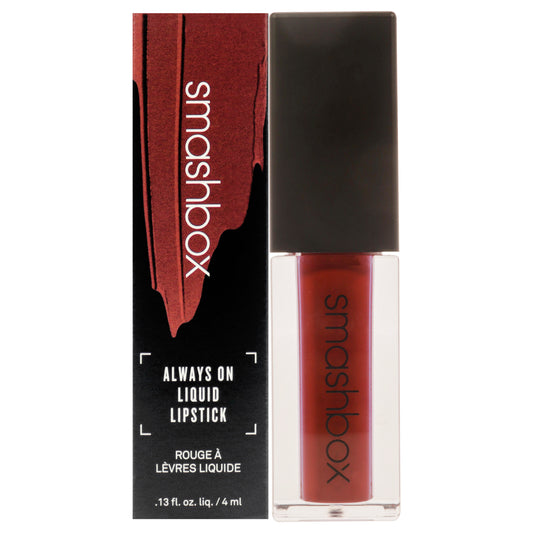 Always On Liquid Lipstick - Miss Conduct by SmashBox for Women 0.13 oz Lipstick