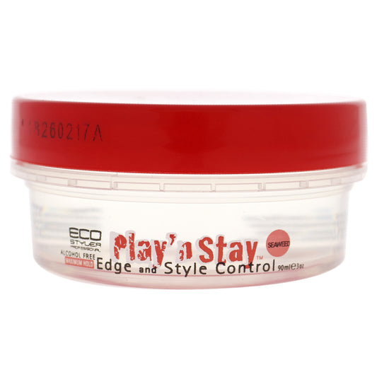 Playn Stay Edge Control Gel - Seaweed by Ecoco for Unisex - 3 oz Gel