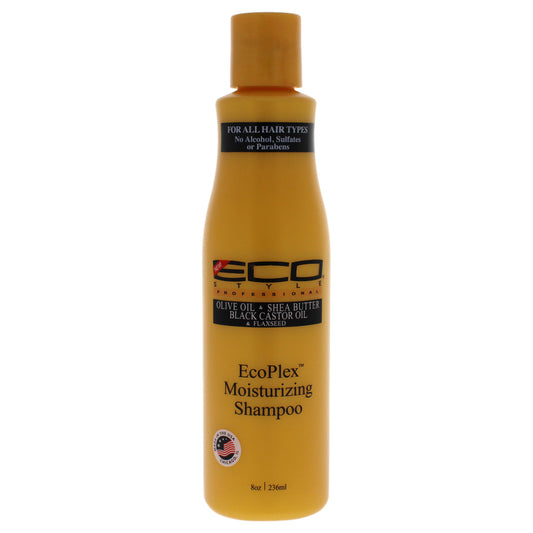 Eco Style EcoPlex Moisturising Shampoo by Ecoco for Unisex - 8 oz Shampoo