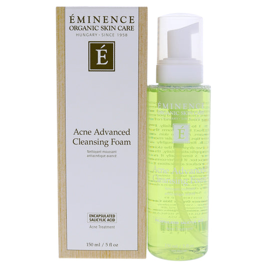 Acne Advanced Cleansing Foam by Eminence for Unisex 5 oz Cleanser